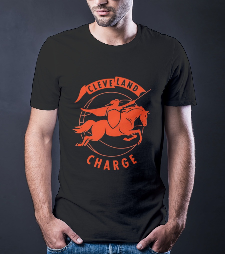 Cleveland Charge Basketball Team Knight Riding Horse T-Shirt