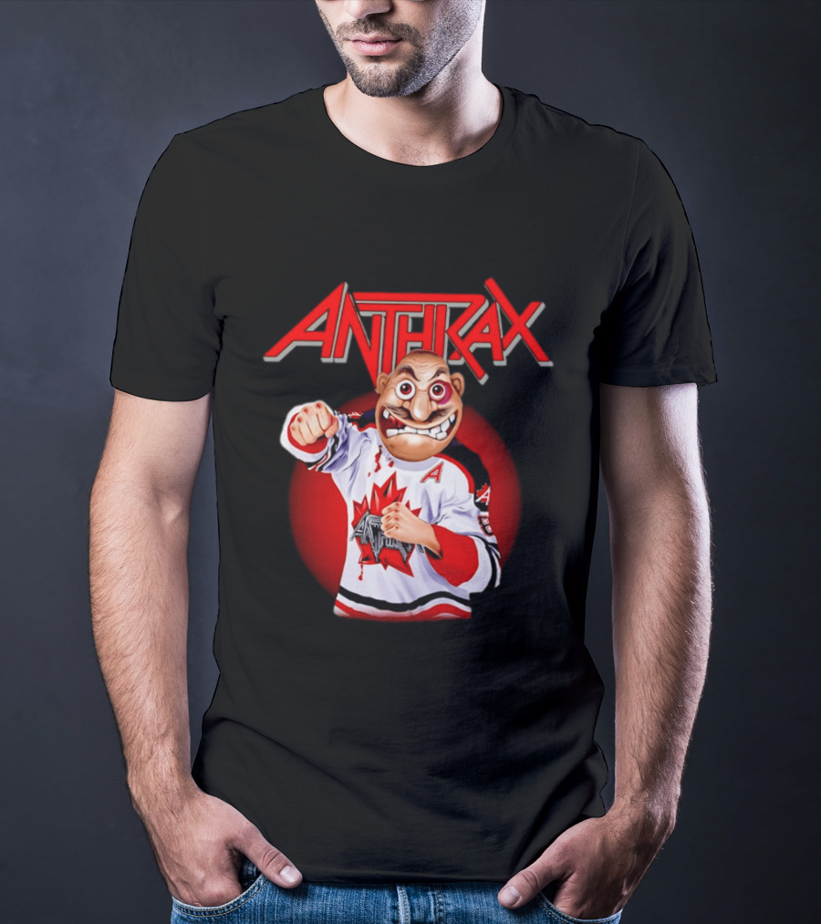 Anthrax Hockey Jersey With Mad T-Shirt