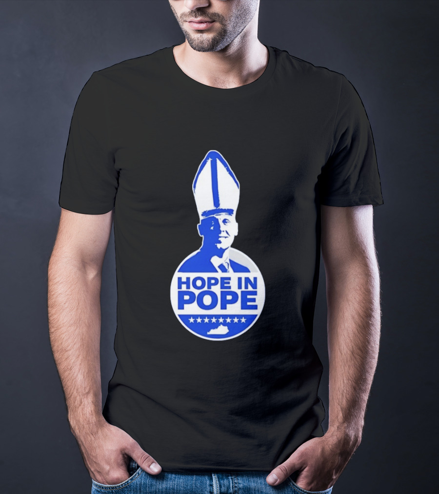 Hope In Pope Kentucky Wildcats Baseball Fan T-Shirt