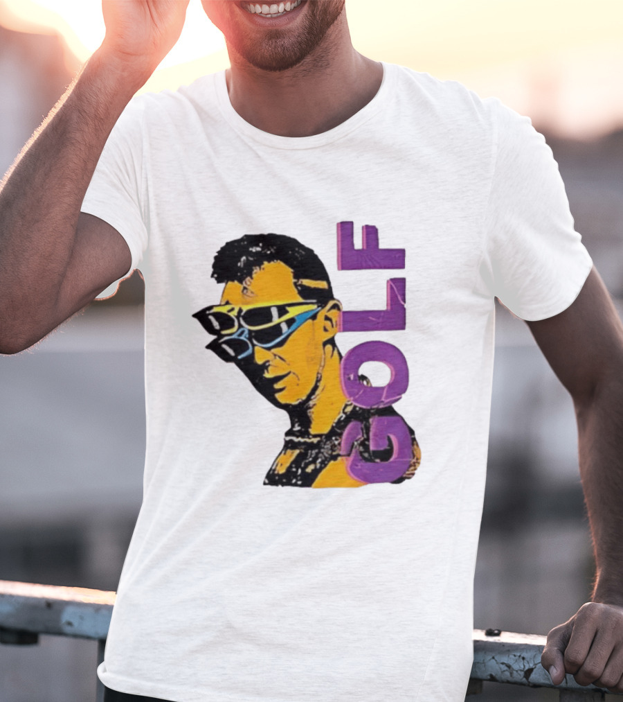 GOLF Man Sunglasses Retro Pop T-Shirt