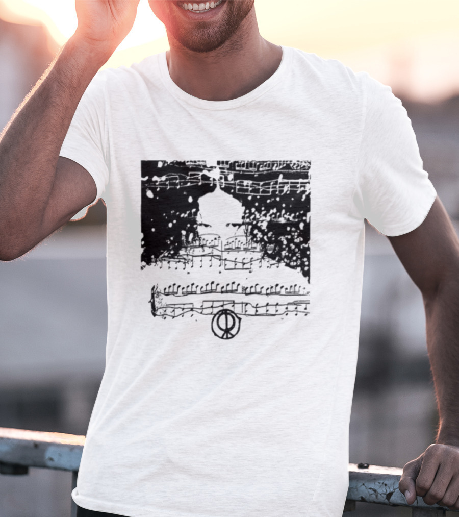 Rosalia New Era Lux In Madrid Music Note T-Shirt