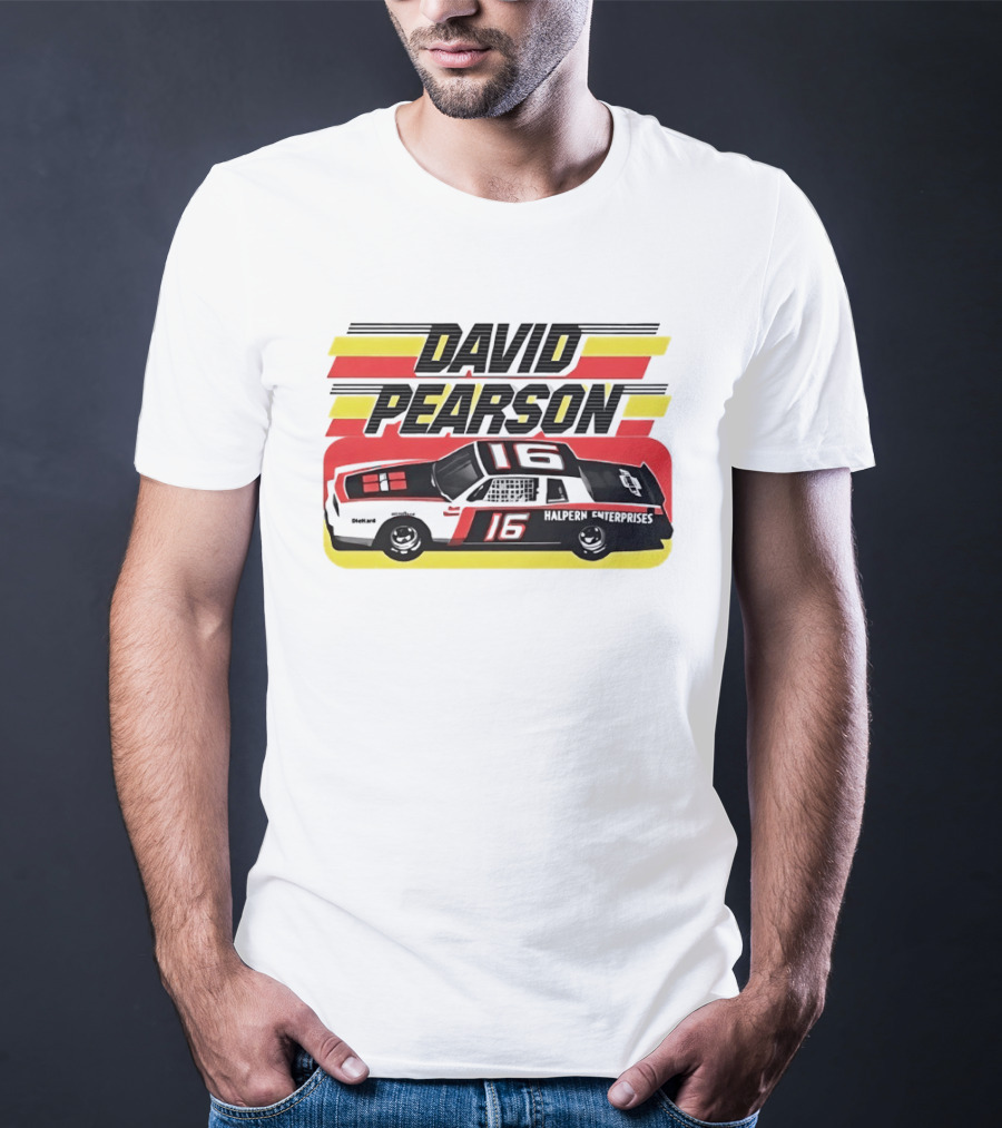 David Pearson 16 Halpern Enterprises Racing Car T-Shirt