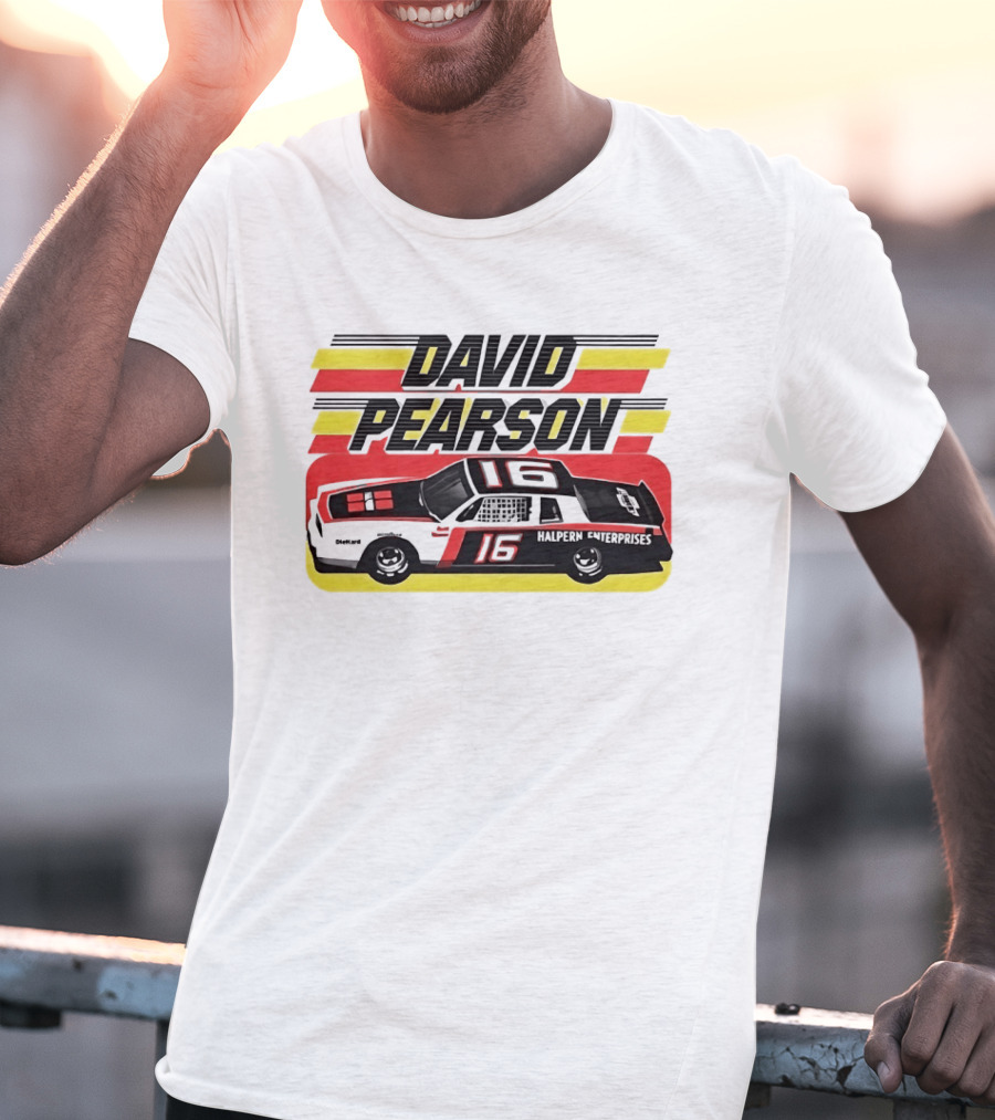 David Pearson 16 Halpern Enterprises Racing Car T-Shirt