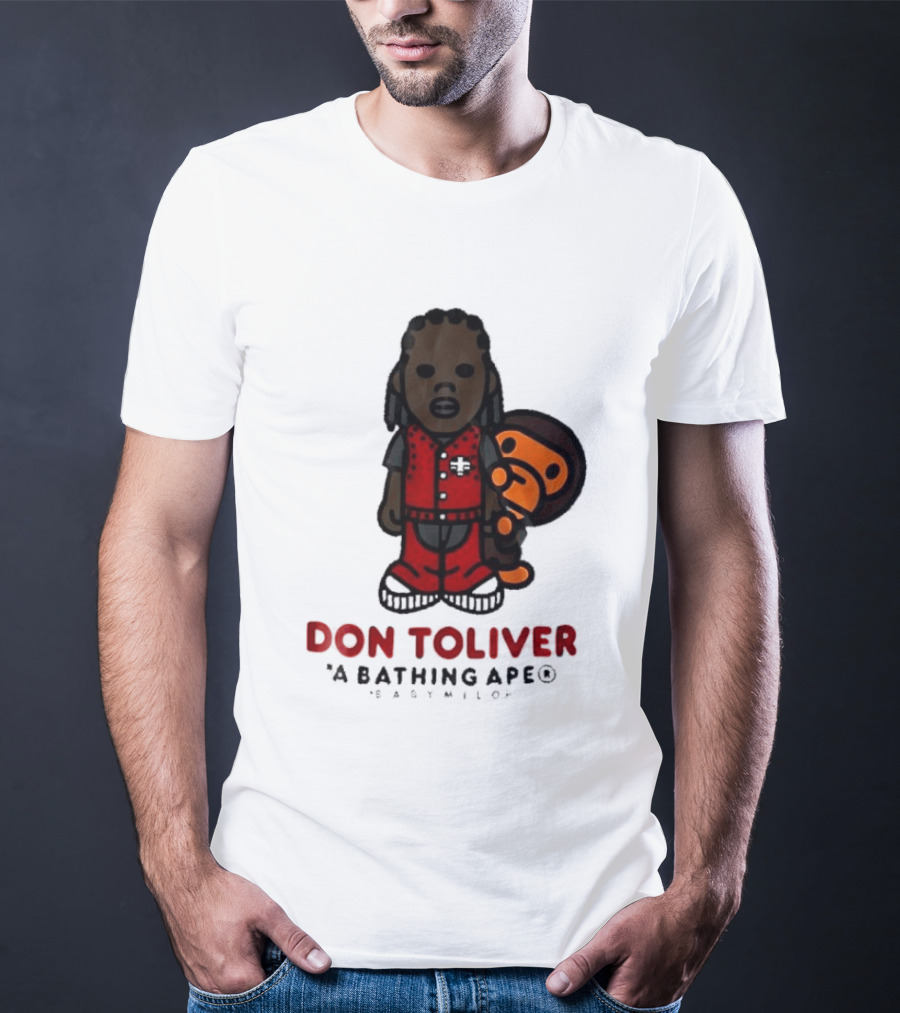 Don Toliver A Bathing Ape Baby Milo Collaboration T-Shirt