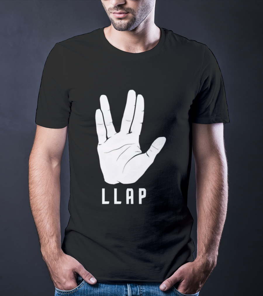 LLAP Vulcan Salute Hand T-Shirt