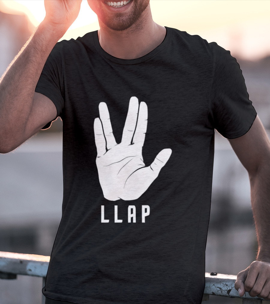 LLAP Vulcan Salute Hand T-Shirt