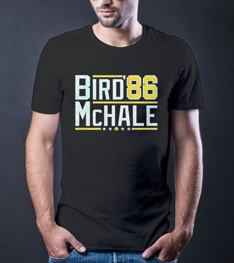 Bird '86 McHale Retro Basketball T-Shirt