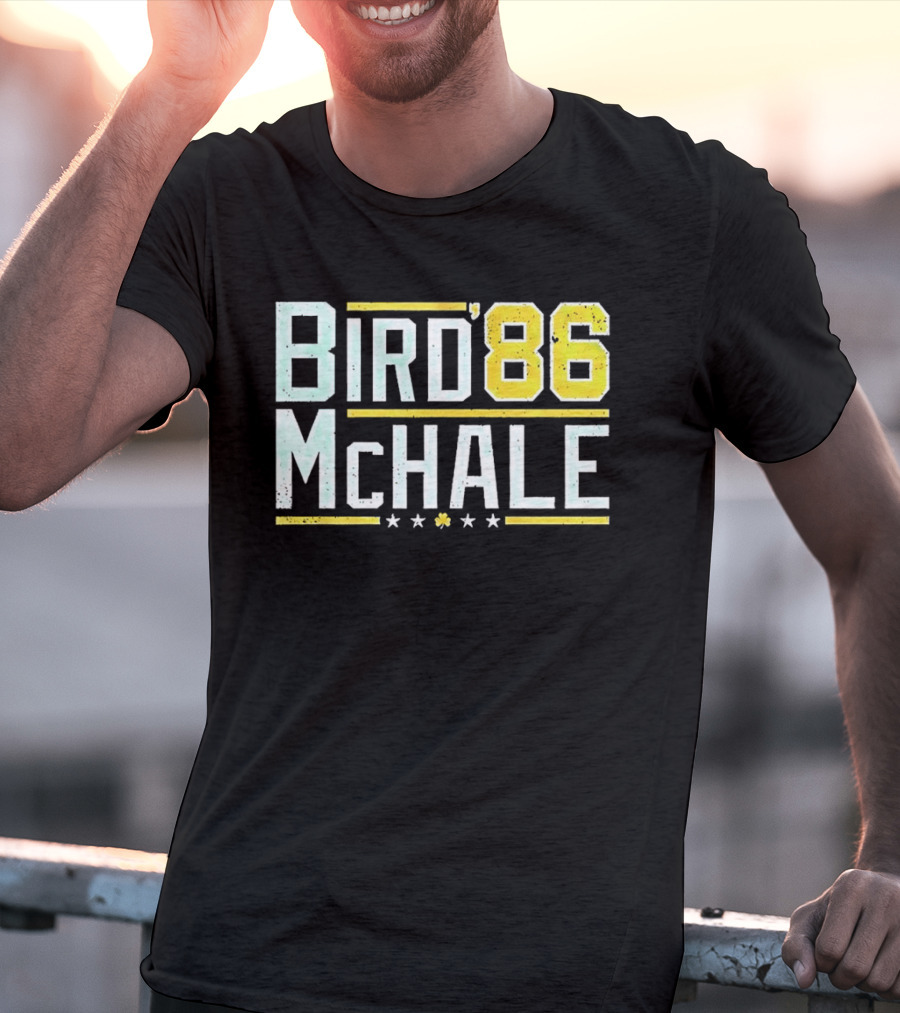 Bird '86 McHale Retro Basketball T-Shirt