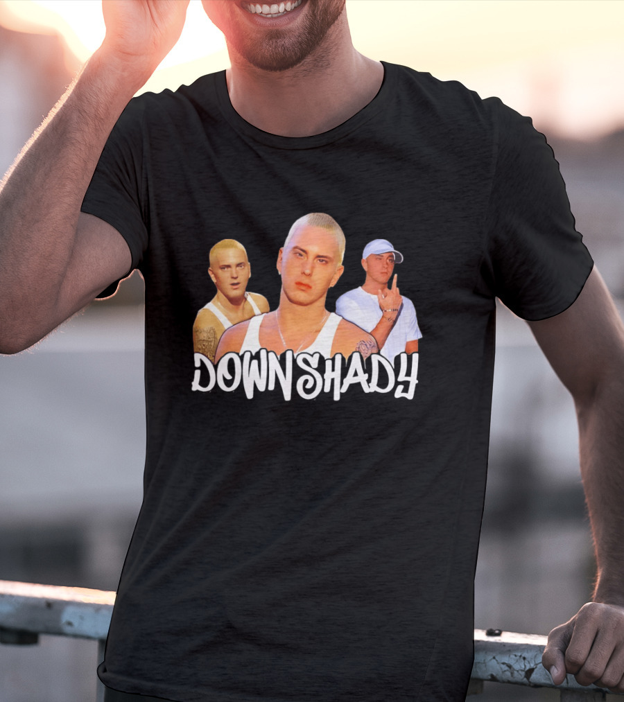 Eminem Down Shady Slim T-Shirt