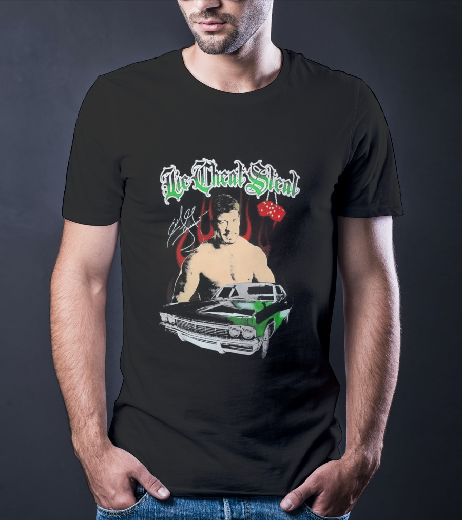 Eddie Guerrero Viva La Raza Lowrider Latino Heat T-Shirt