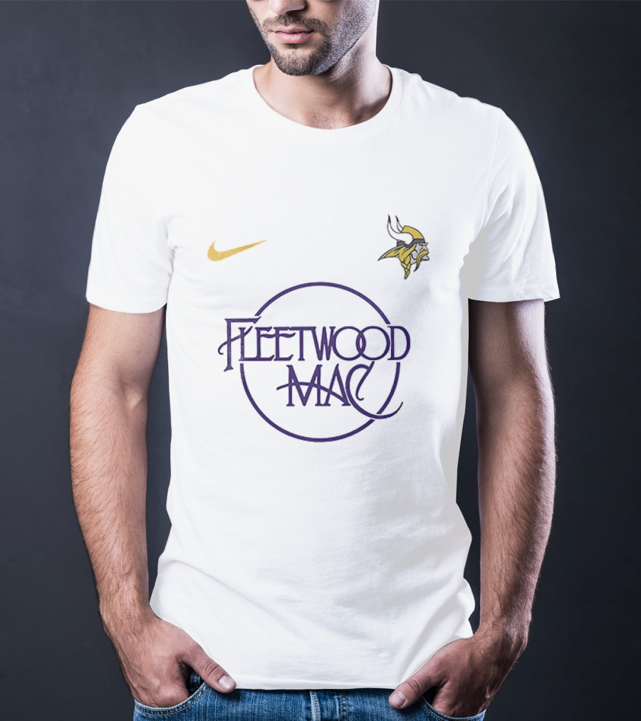 Nike Minnesota Vikings Fleetwood Mac Collaboration T-Shirt