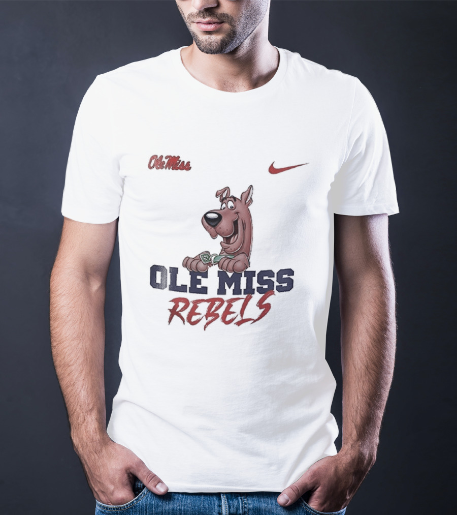 Ole Miss Rebels Scooby Doo Nike Collaboration T-Shirt
