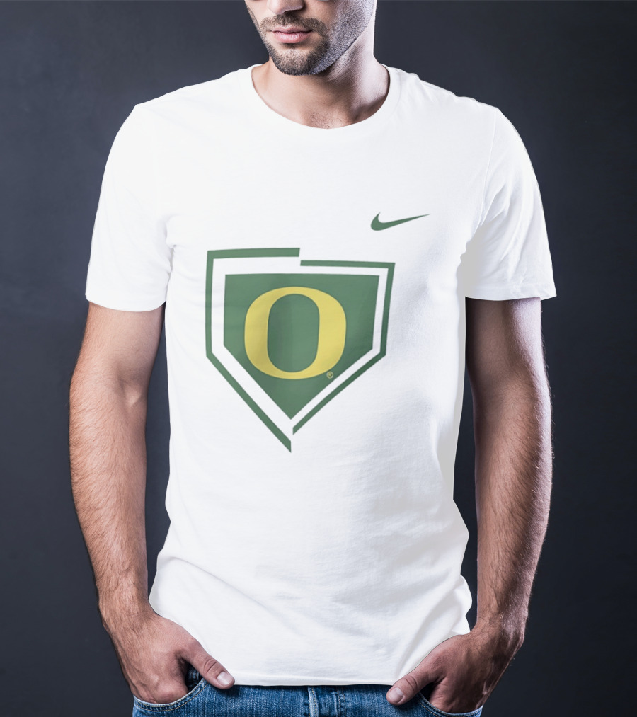 Oregon Primetime Baseball Legend Nike O Mark T-Shirt