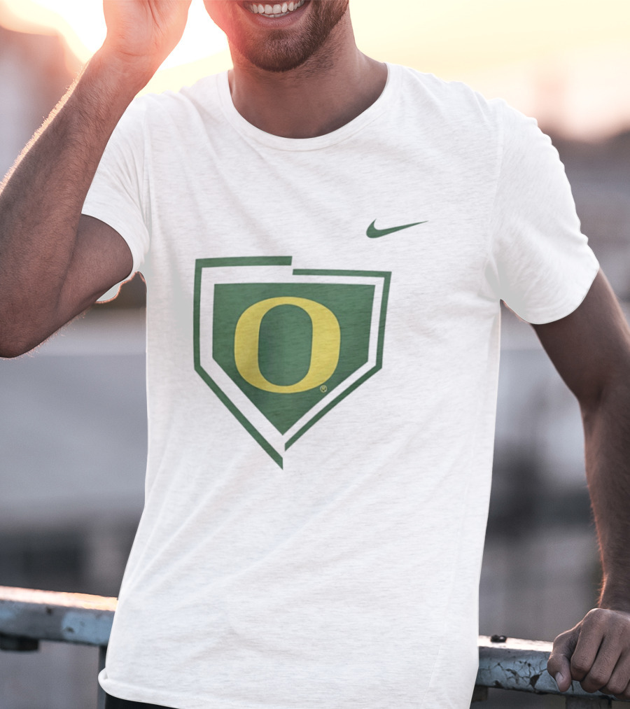 Oregon Primetime Baseball Legend Nike O Mark T-Shirt
