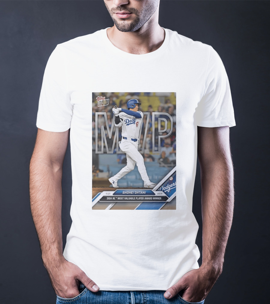 Shohei Ohtani 2024 NL Most Valuable Player Dodgers Baseball MVP T-Shirt