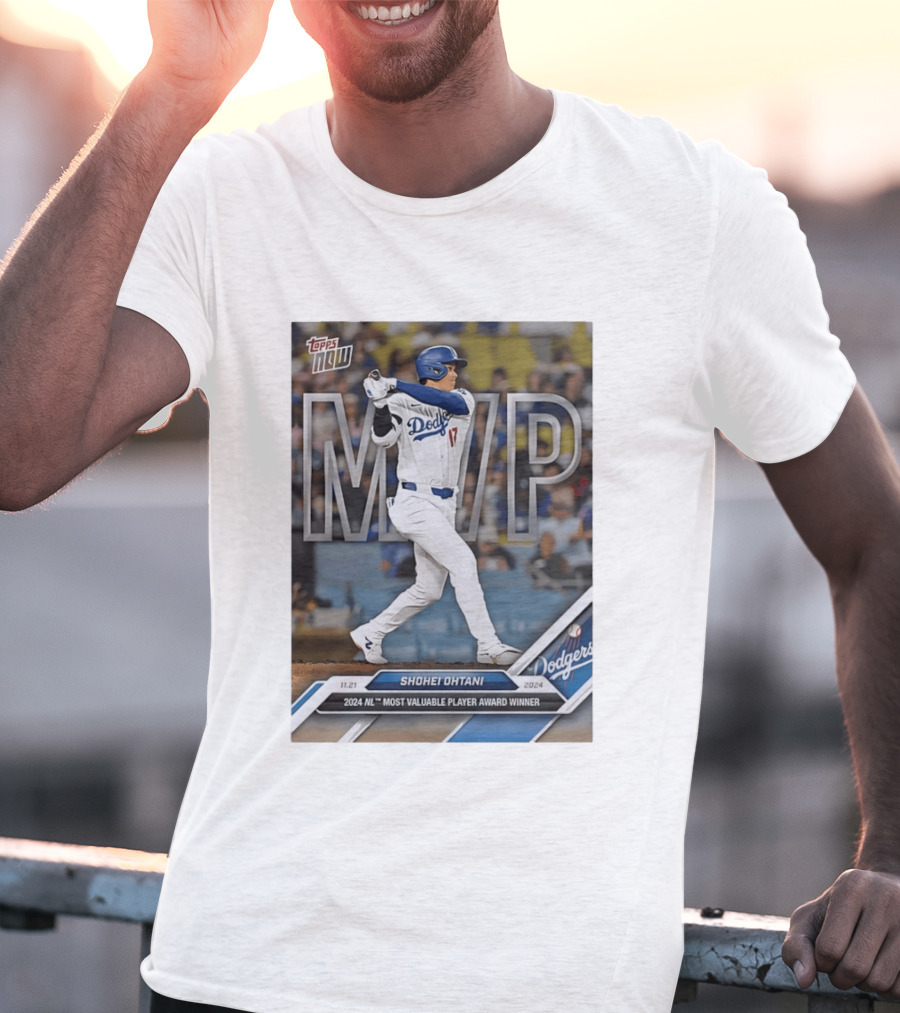 Shohei Ohtani 2024 NL Most Valuable Player Dodgers Baseball MVP T-Shirt