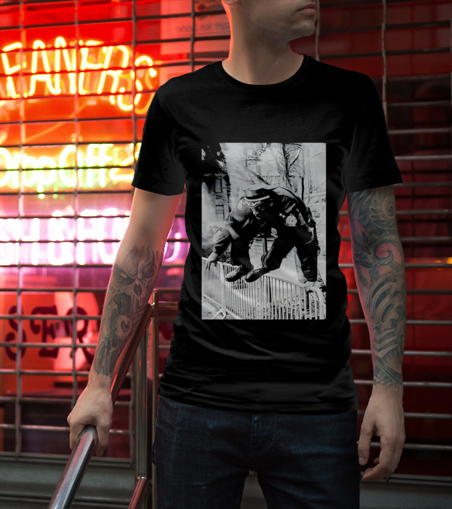 Aaron Edwards New York Police Urban Street T-Shirt