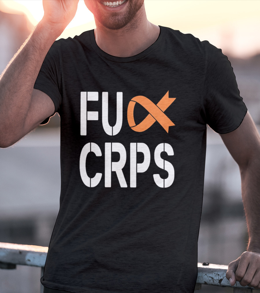 CRPS Awareness Orange Ribbon Support T-Shirt