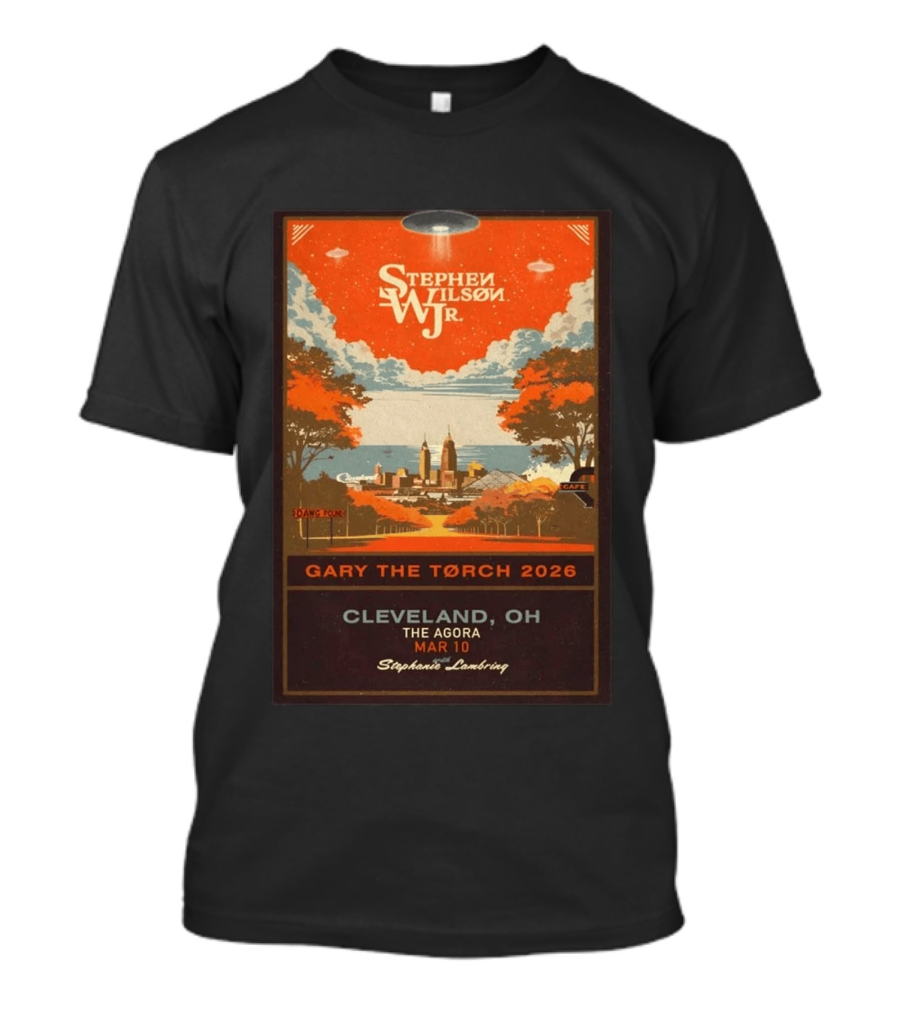 Stephen Wilson JR. Gary The Torch 2026 Agora Theatre Cleveland OH March 10 Stephanie Lambing T-Shirt