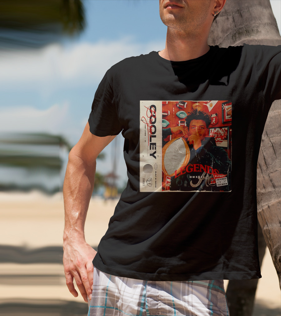 Bryson Cooley Alabama Legends MMXXVI Built By Bama Football T-Shirt