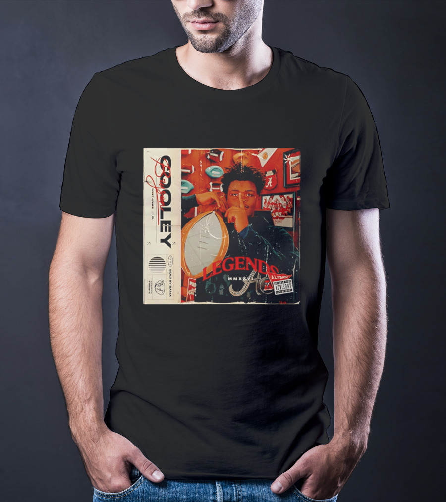 Bryson Cooley Alabama Legends MMXXVI Built By Bama Football T-Shirt