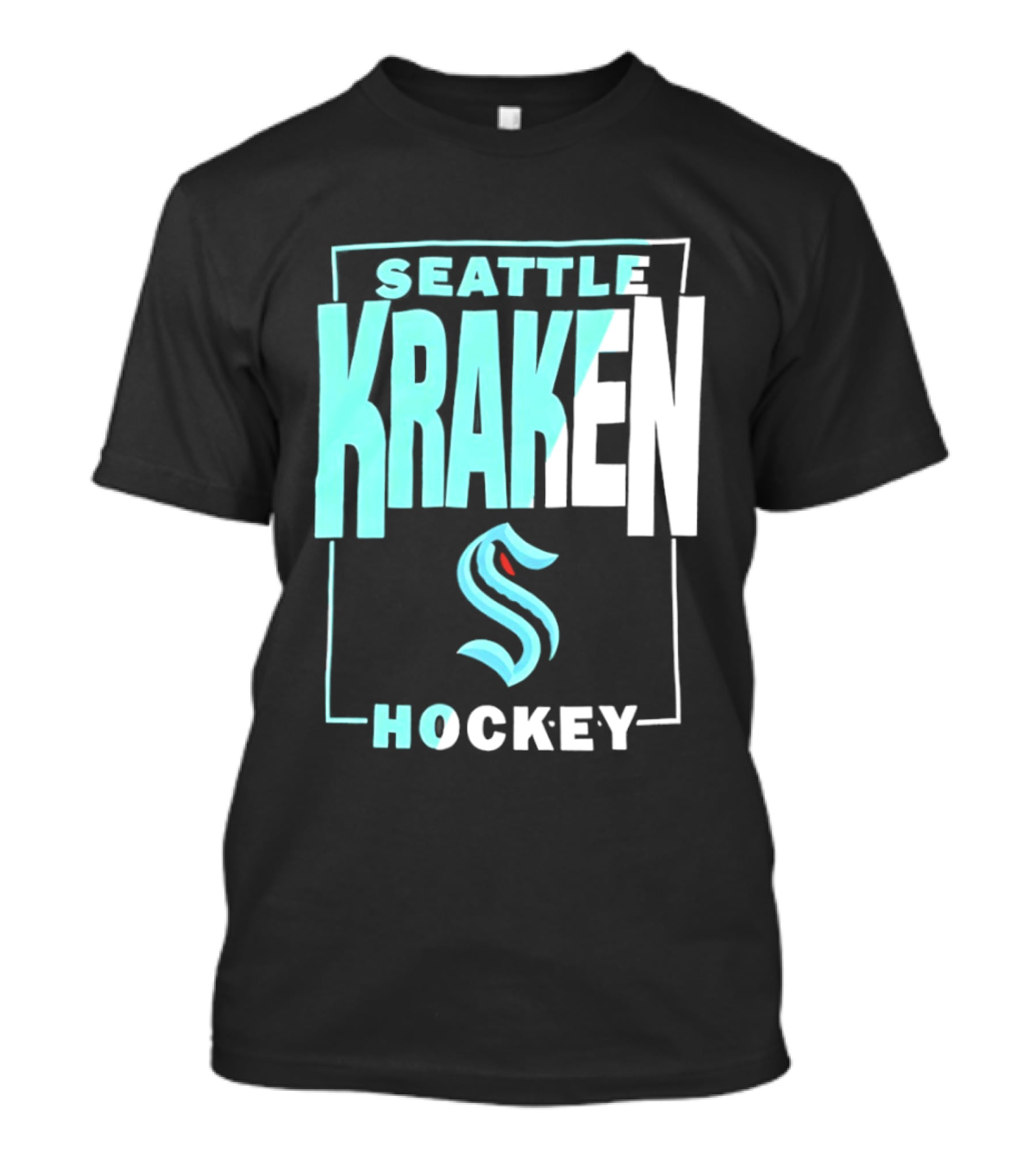 Seattle Kraken S Logo Hockey Team Spirit T-Shirt