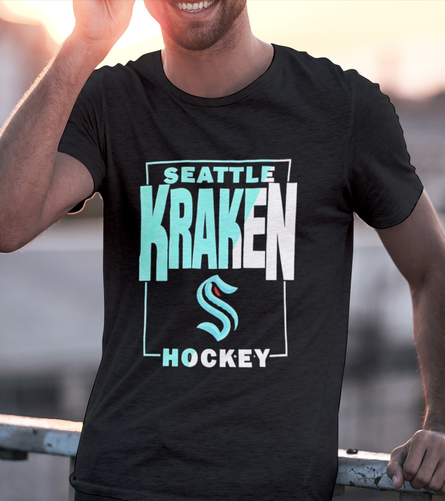 Seattle Kraken S Logo Hockey Team Spirit T-Shirt