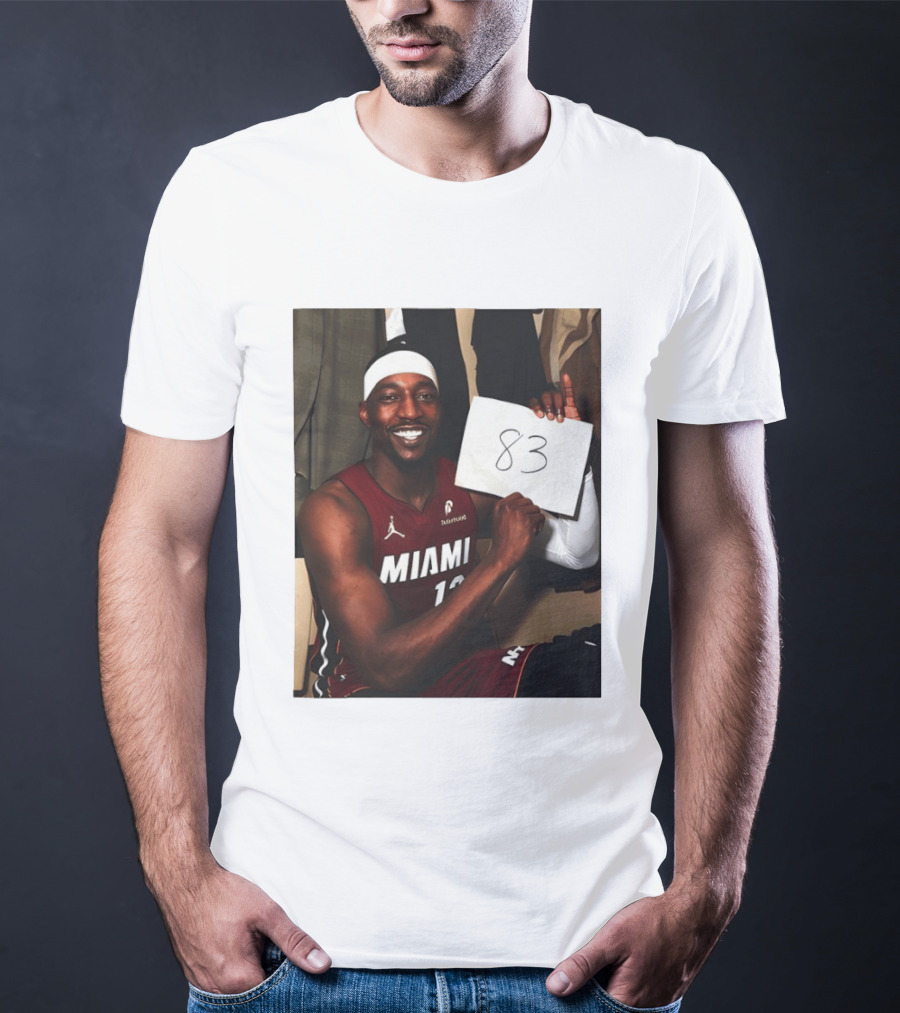 Bam Adebayo 83 Points Miami Heat Tribute NBA Legend Wilt Chamberlain T-Shirt