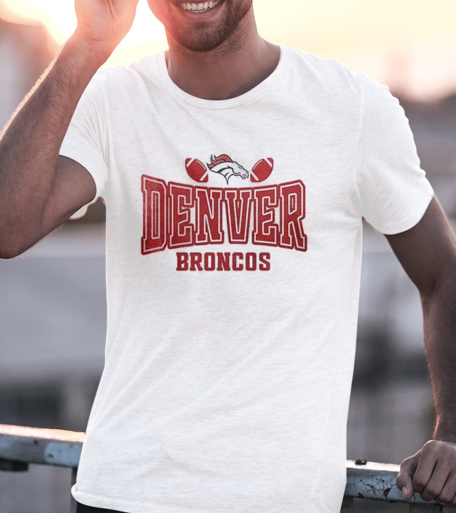 Denver Broncos Valentine's Day Sorry Ladies My Heart Belongs Football Fan T-Shirt