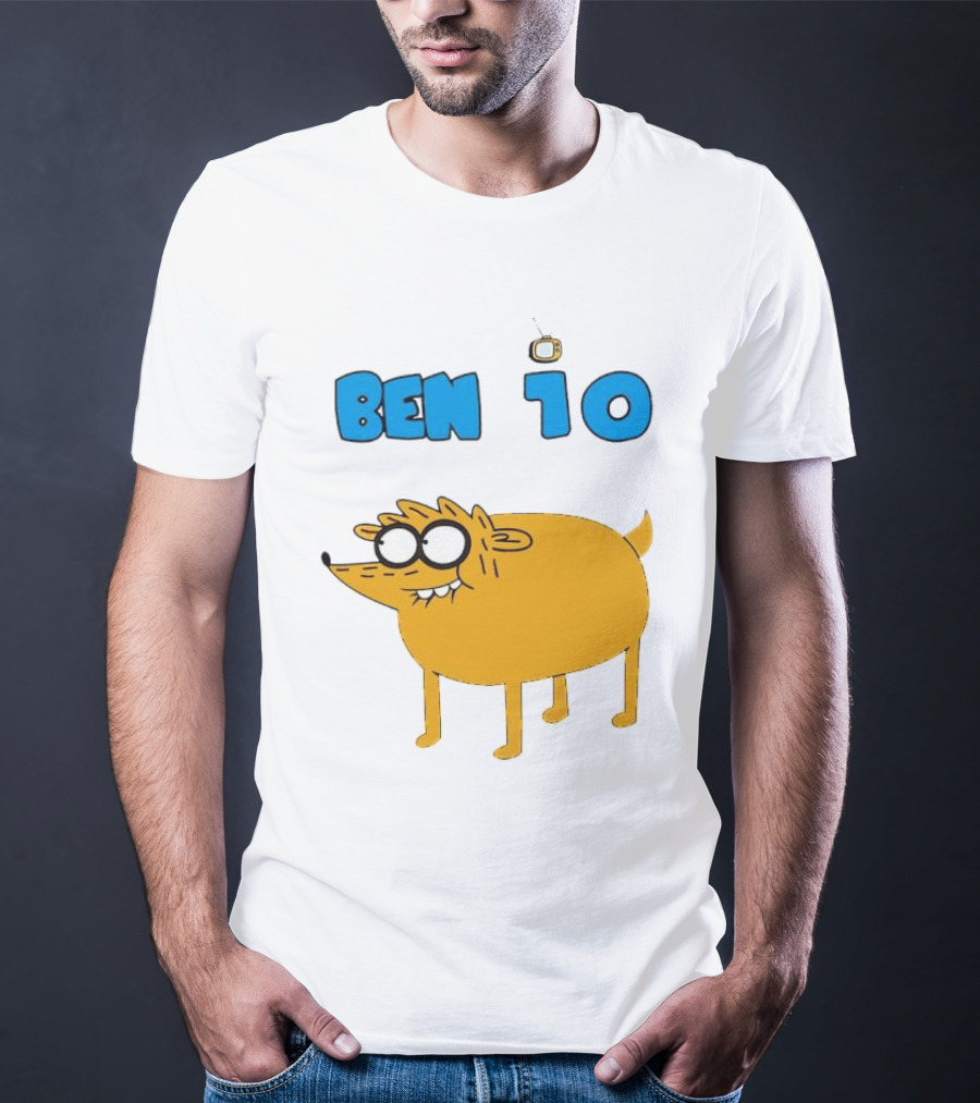 Ben 10 Jake The Dog Crossover Cartoon Network Fan T-Shirt