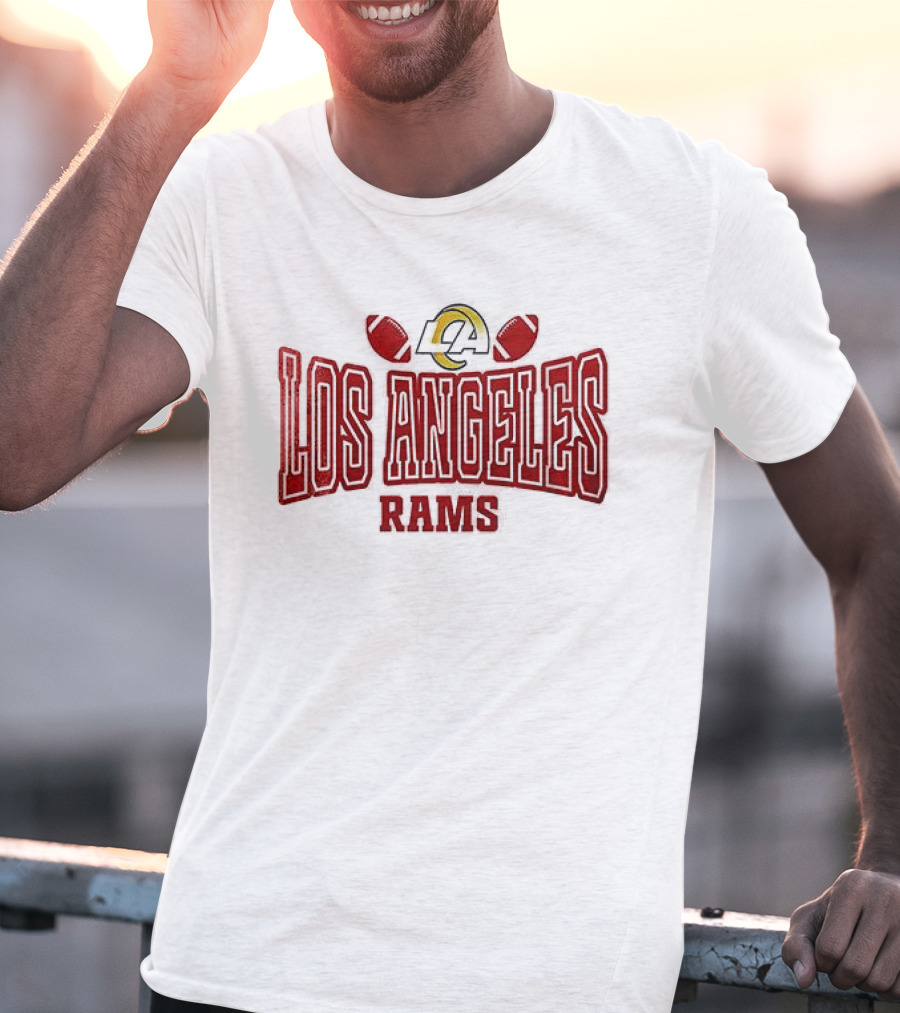 Los Angeles Rams Sorry Ladies My Heart Belongs Valentine's Day T-Shirt