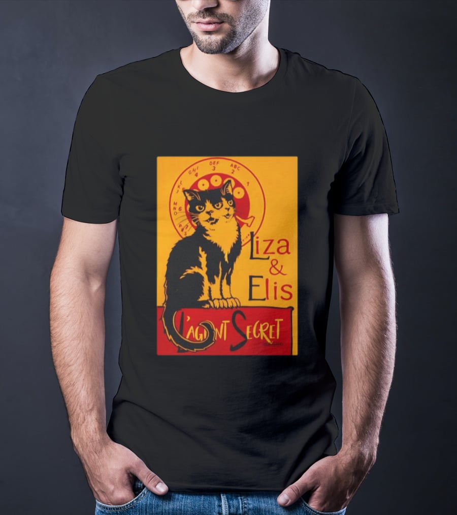 Liza E Elis Gata L'Agent Secret T-Shirt