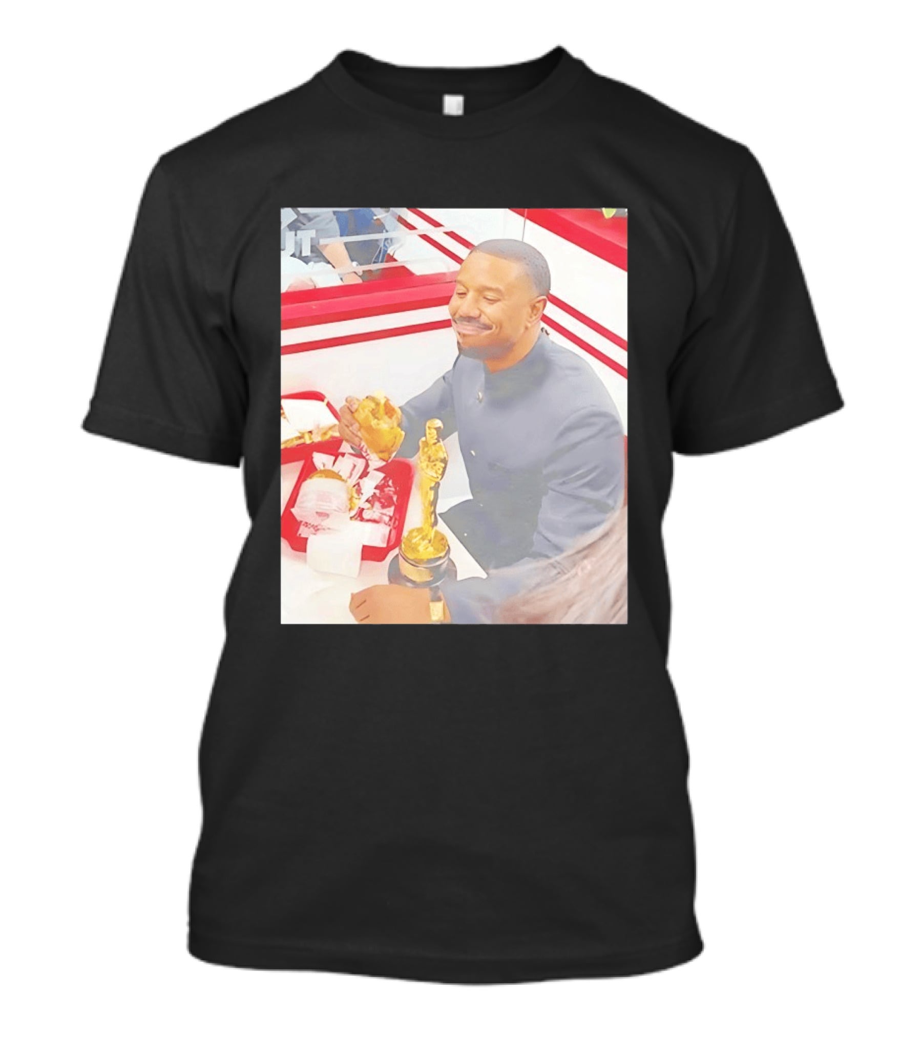 Michael B Jordan Burger Celebration Sinners 2026 Oscar T-Shirt