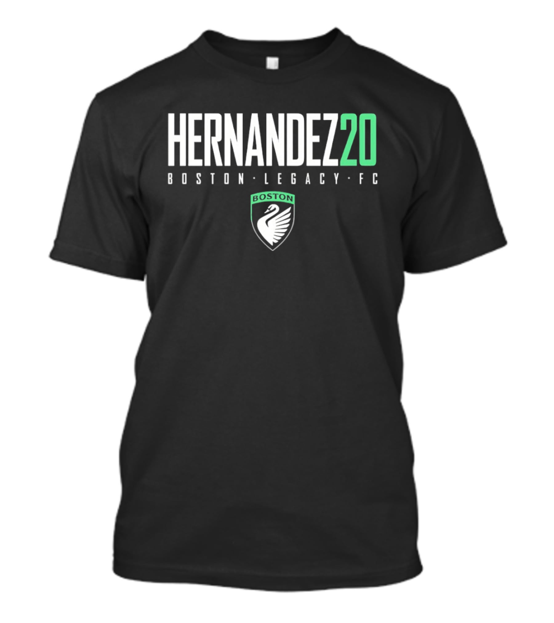Hernandez20 Boston Legacy FC White Swan T-Shirt