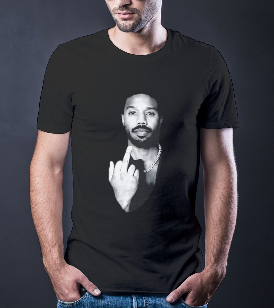 Michael B. Jordan Best Actor 2026 Oscar Middle Finger T-Shirt