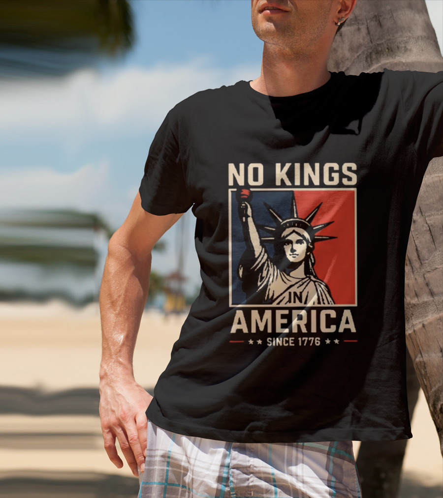 No Kings America Statue Since 1776 Comfort Colors® T-Shirt