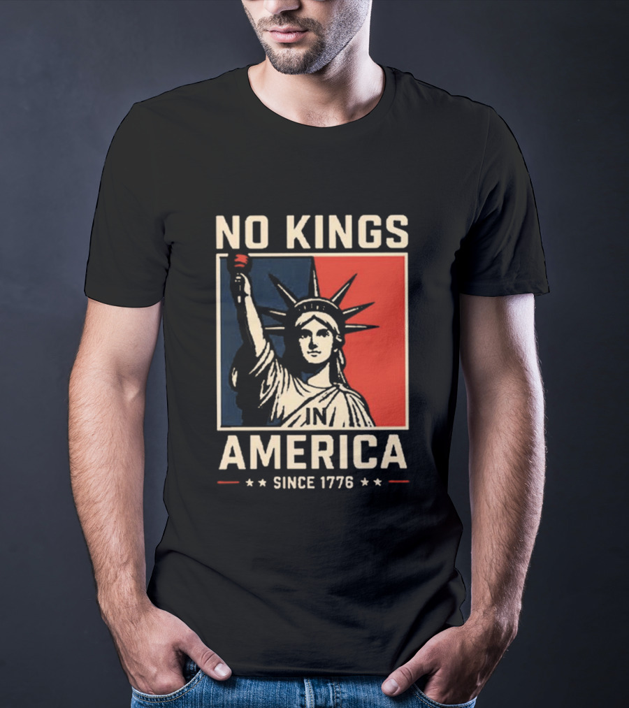 No Kings America Statue Since 1776 Comfort Colors® T-Shirt