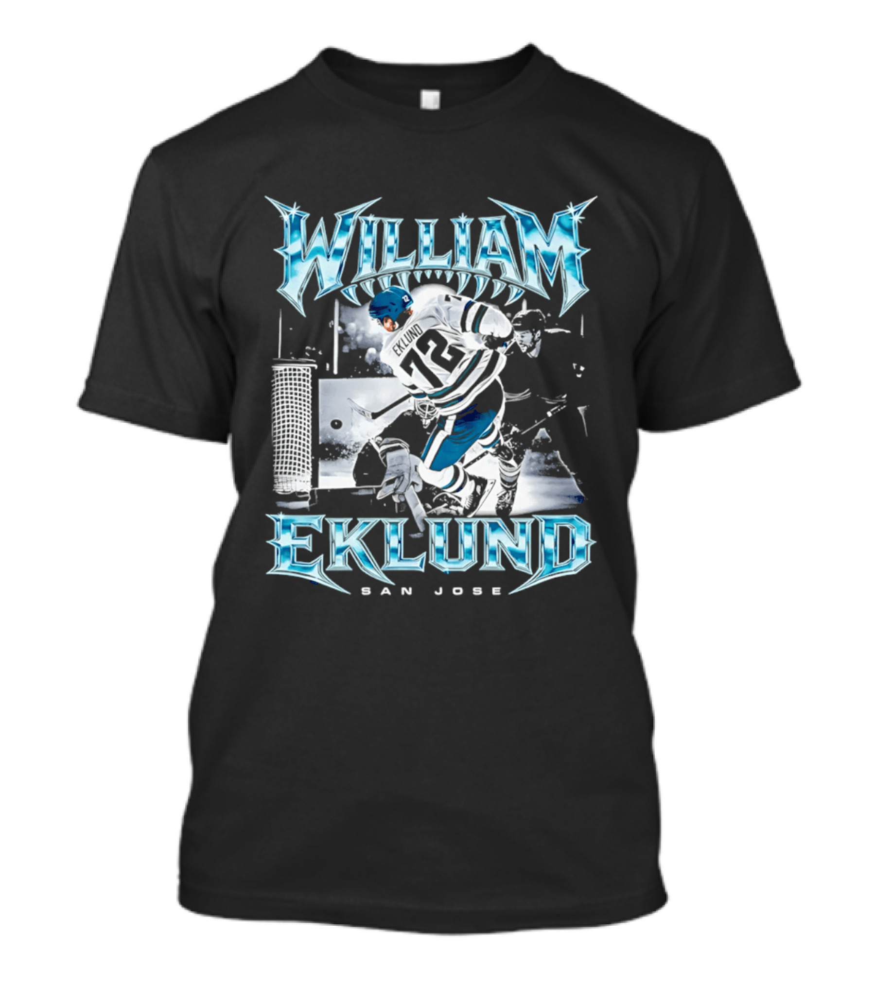 William Eklund San Jose Ice Hockey Player 72 Jersey T-Shirt