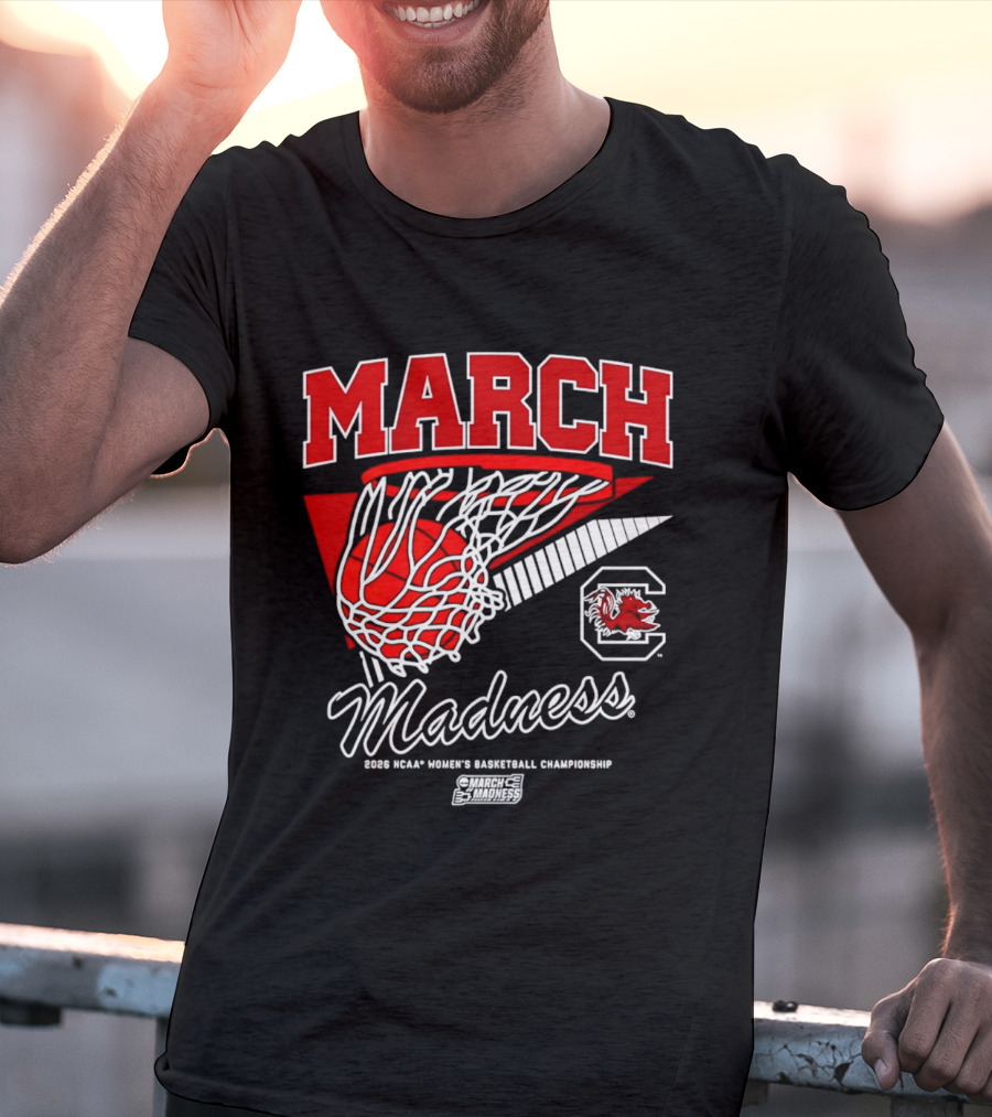 2026 NCAA Women's Basketball Championship March Madness South Carolina Gamecocks T-Shirt