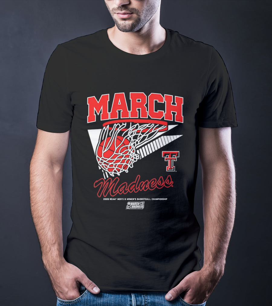 Texas Tech Red Raiders March Madness 2026 Basketball Championship T-Shirt