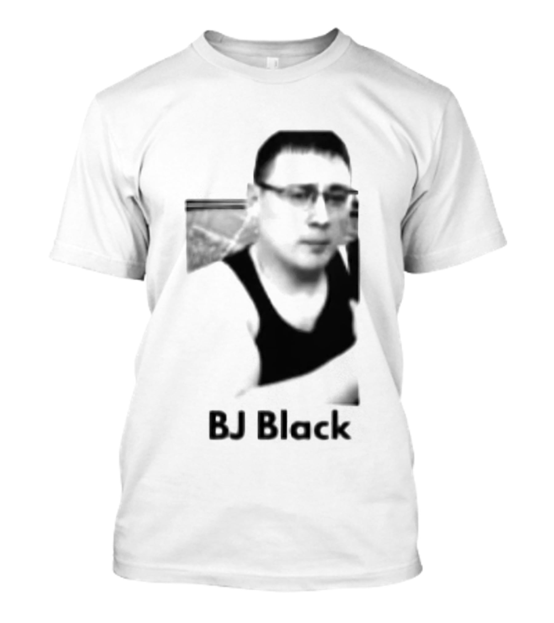 BJ Black Monochrome Sunglasses T-Shirt