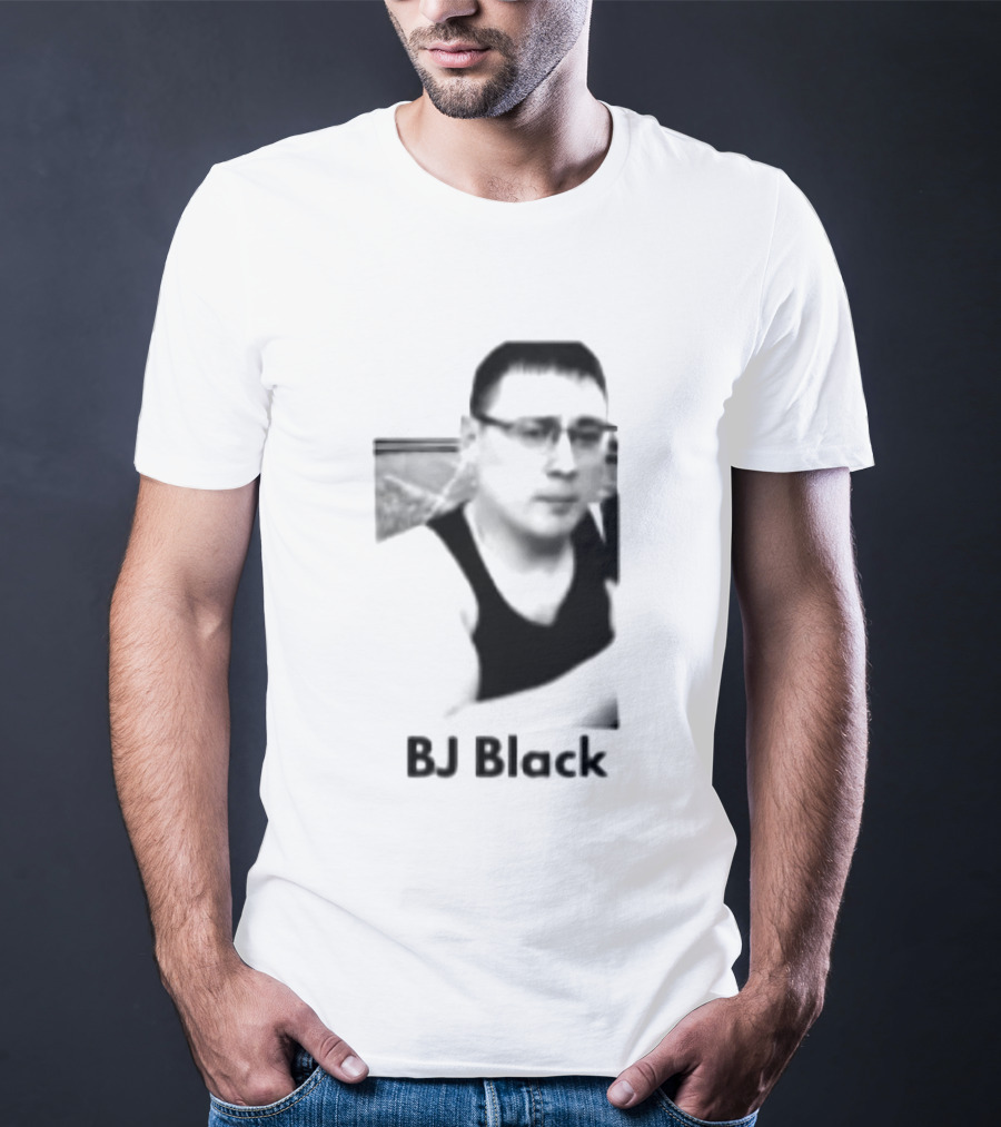 BJ Black Monochrome Sunglasses T-Shirt