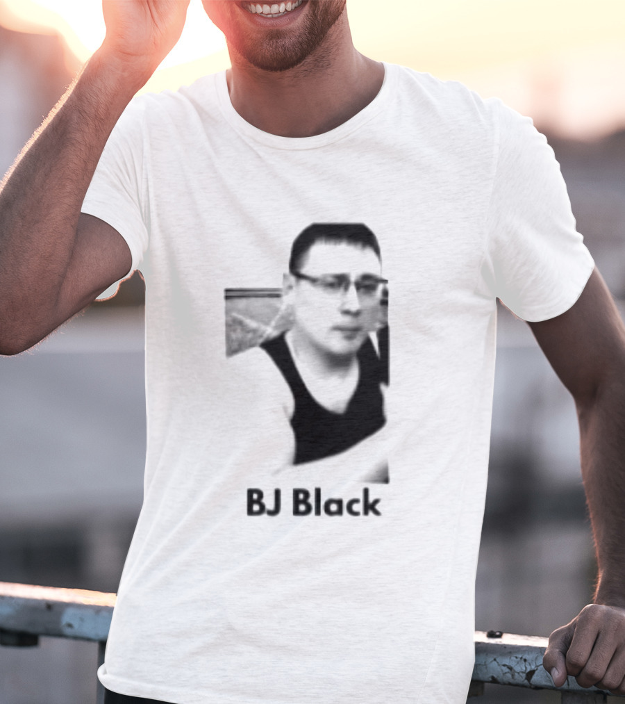 BJ Black Monochrome Sunglasses T-Shirt