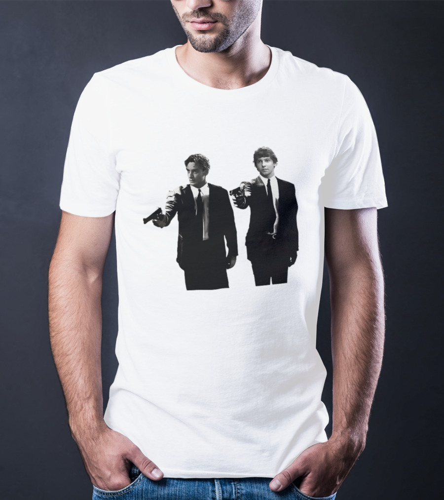 George Russell Kimi Antonelli Pulp Fiction Racing Showdown T-Shirt