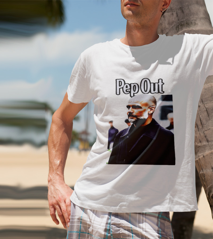 Pep Out Football Manager Critique T-Shirt