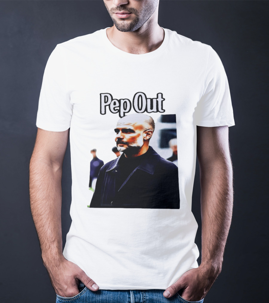 Pep Out Football Manager Critique T-Shirt