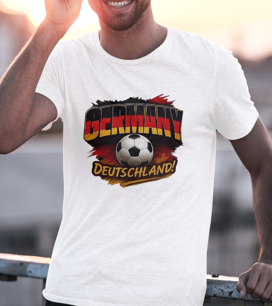 Germany Deutschland Soccer FIFA World Cup 2026 Soccer Ball T-Shirt