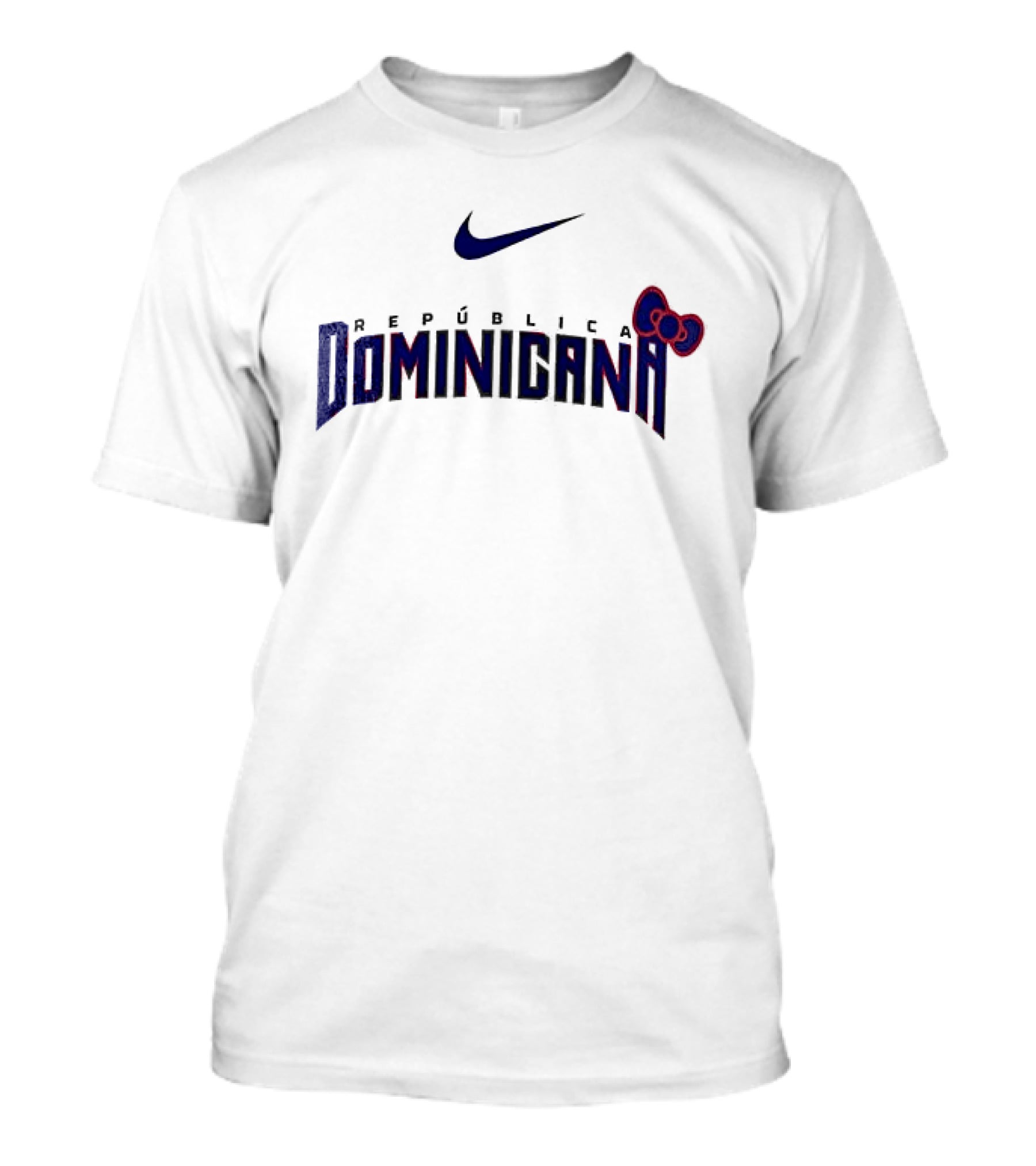 Nike República Dominicana X Hello Kitty Collaboration Baseball T-Shirt