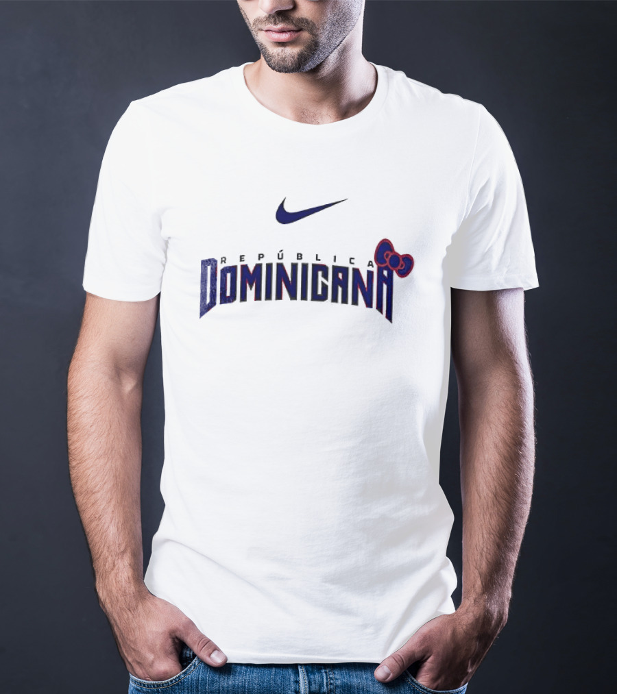 Nike República Dominicana X Hello Kitty Collaboration Baseball T-Shirt