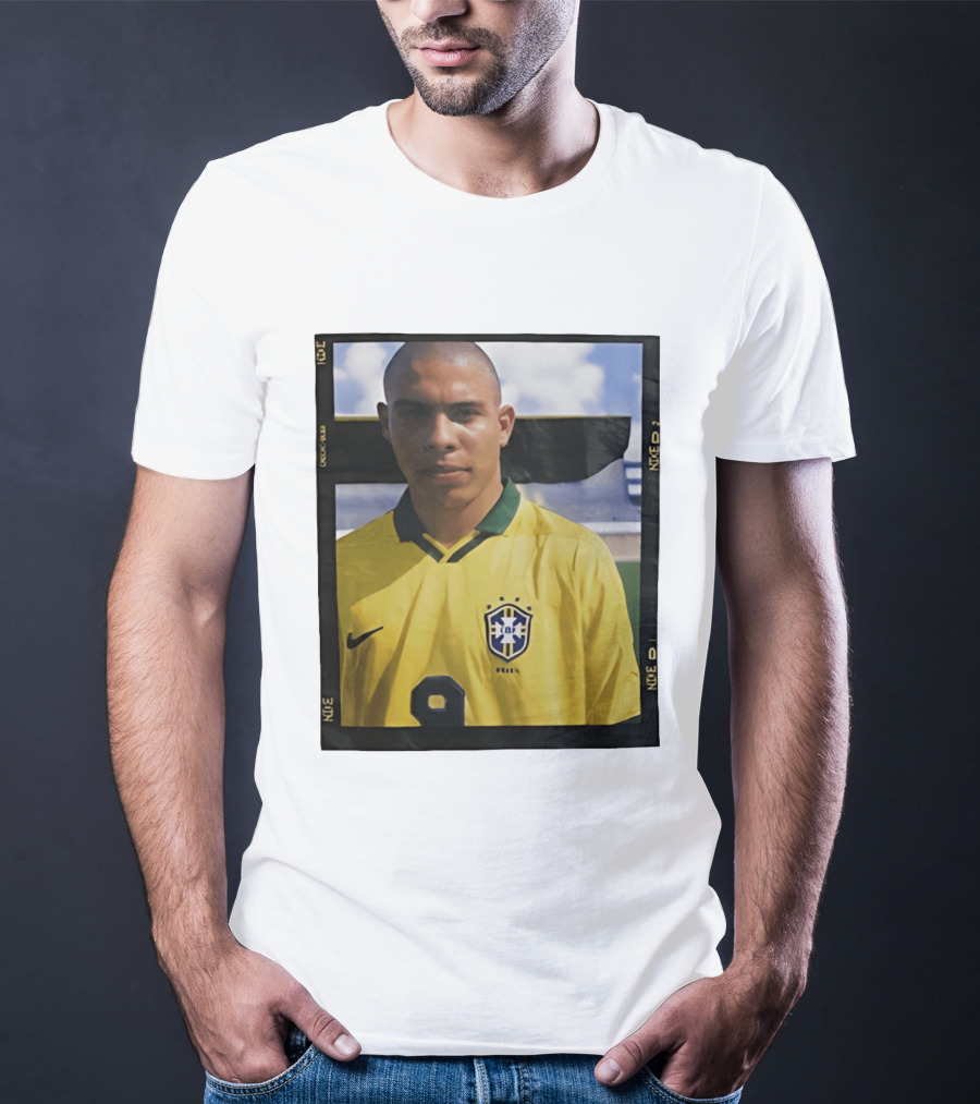 Brazil 2026 Ronaldo Nazario Heritage Nike 9 Jersey T-Shirt